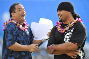 Billy V and Chris Fuamatu-Ma’afala